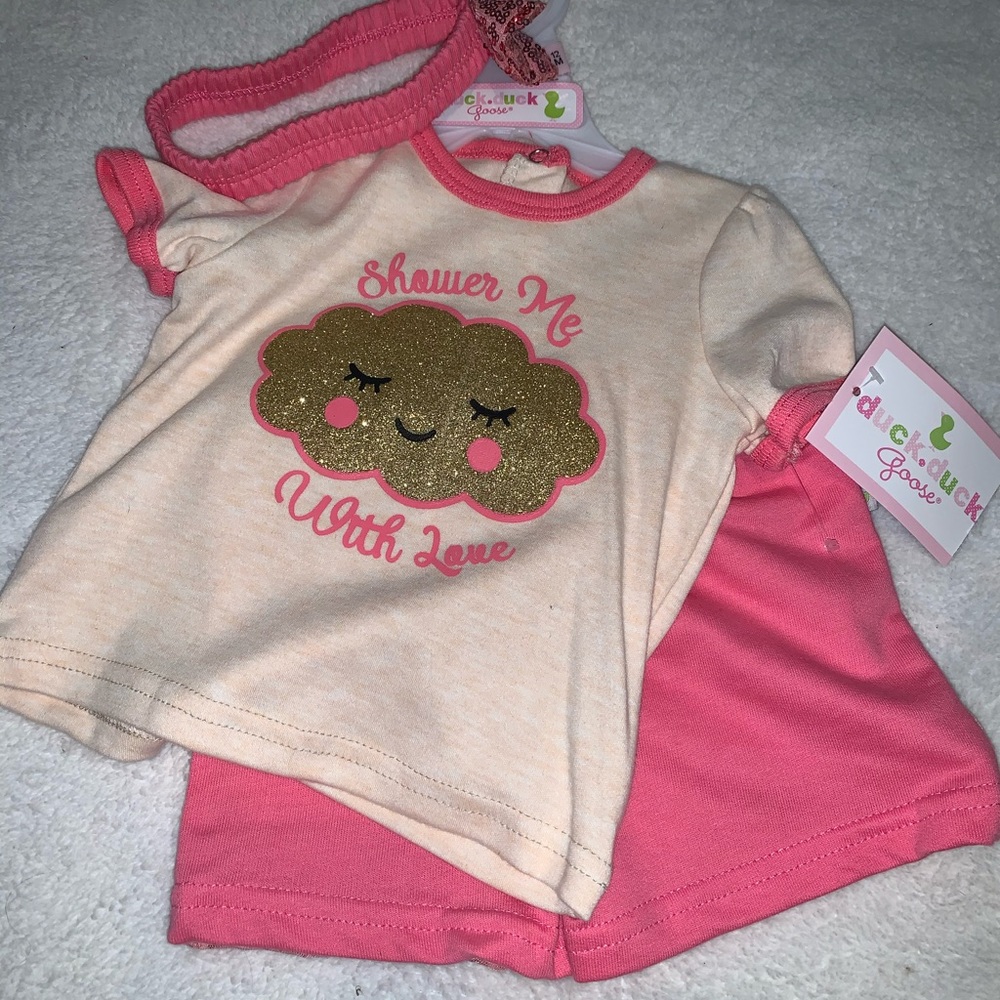 Baby Girls 3 piece set-12months
